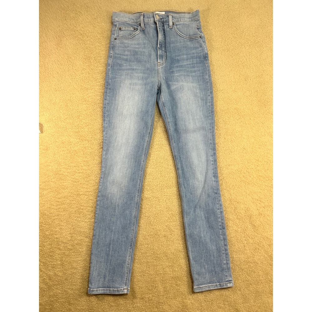 Reformation Cyprus Jeans Ultra High Waisted Skinny Light Wash‎ Denim Women's 28